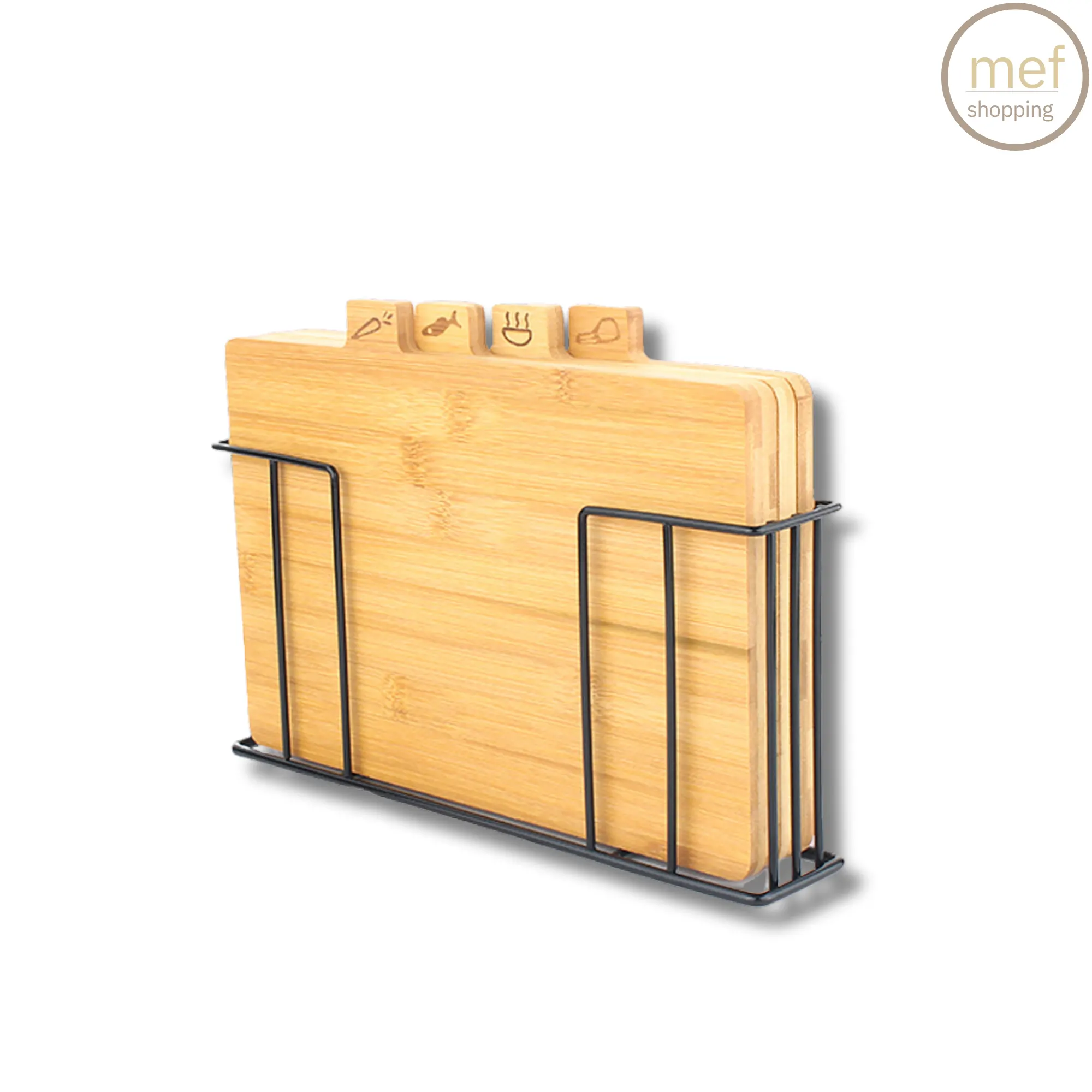 Bambu  3' lü Kesim Tahtası