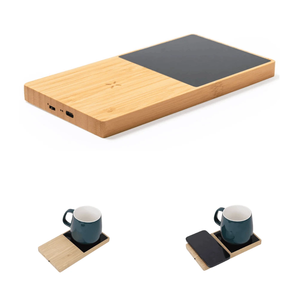 Bambu Wireless Şarj ve Fincan Isıtıcı 9051